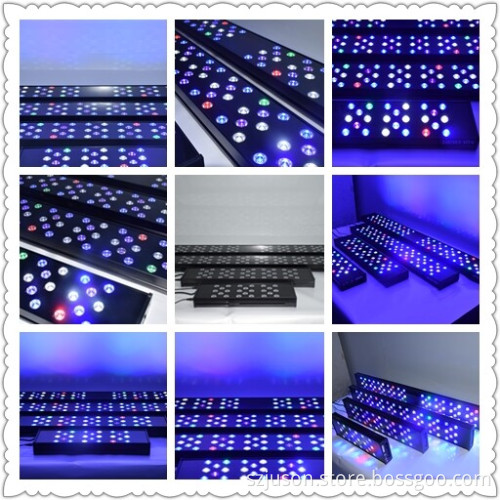 AQL Brand Coral Reef Used 120W Aquarium LED Lignting Programmable And Dimmable